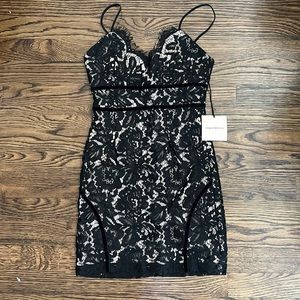 Black Lace Revolve Dress